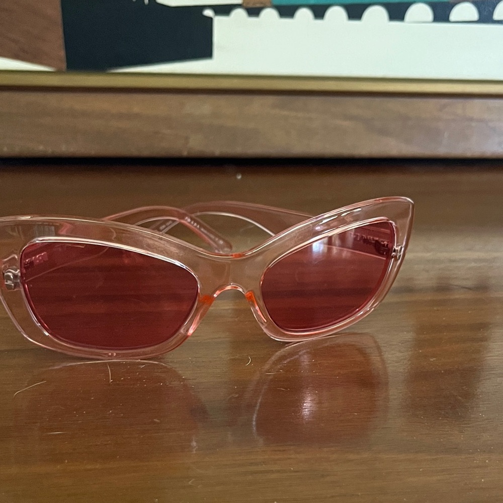 Prada Pink Cat-Eye Sunglasses